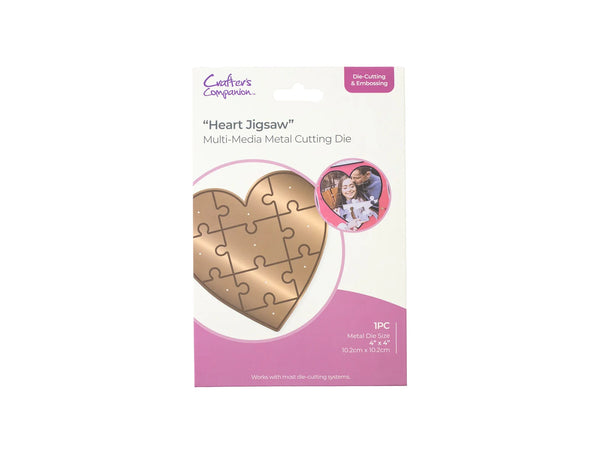 Crafters Companion - Die Cutting & Embossing - Heart Jigsaw