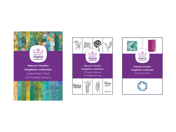 Nature's Garden Kingfisher Collection - Digital Bundle