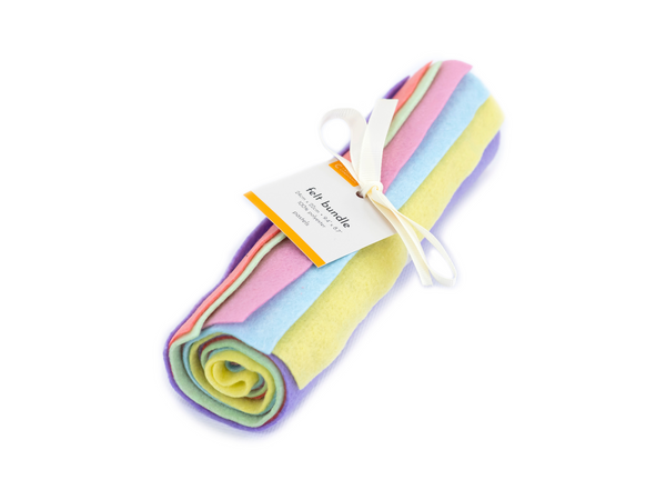 Crafter's Companion Felt Bundle Pastels 6 Pack