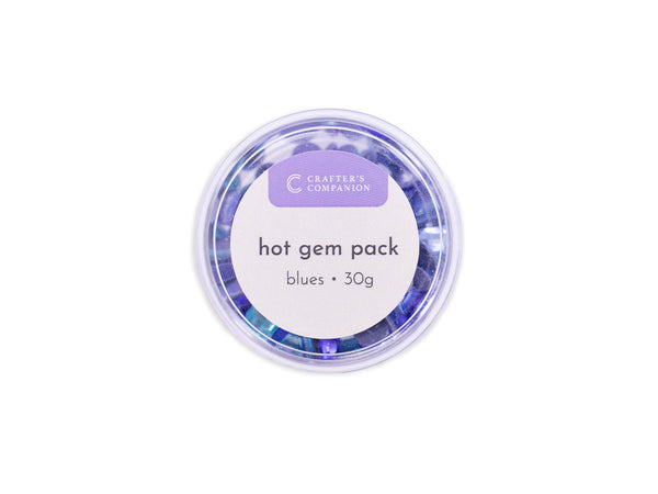 Crafter's Companion Hot Gem Pack - Blues