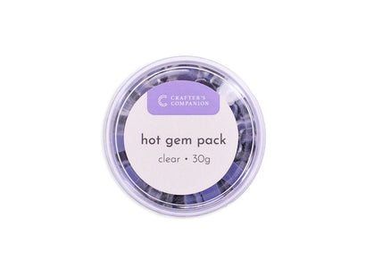 Crafter's Companion Hot Gem Pack - Clear