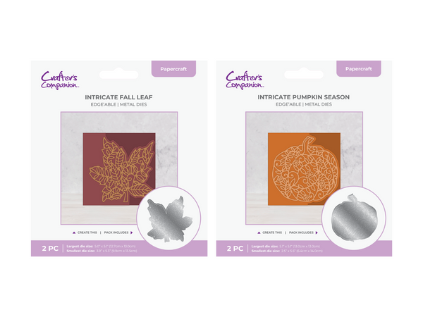 Crafter's Companion Intricate Fall Dies Collection