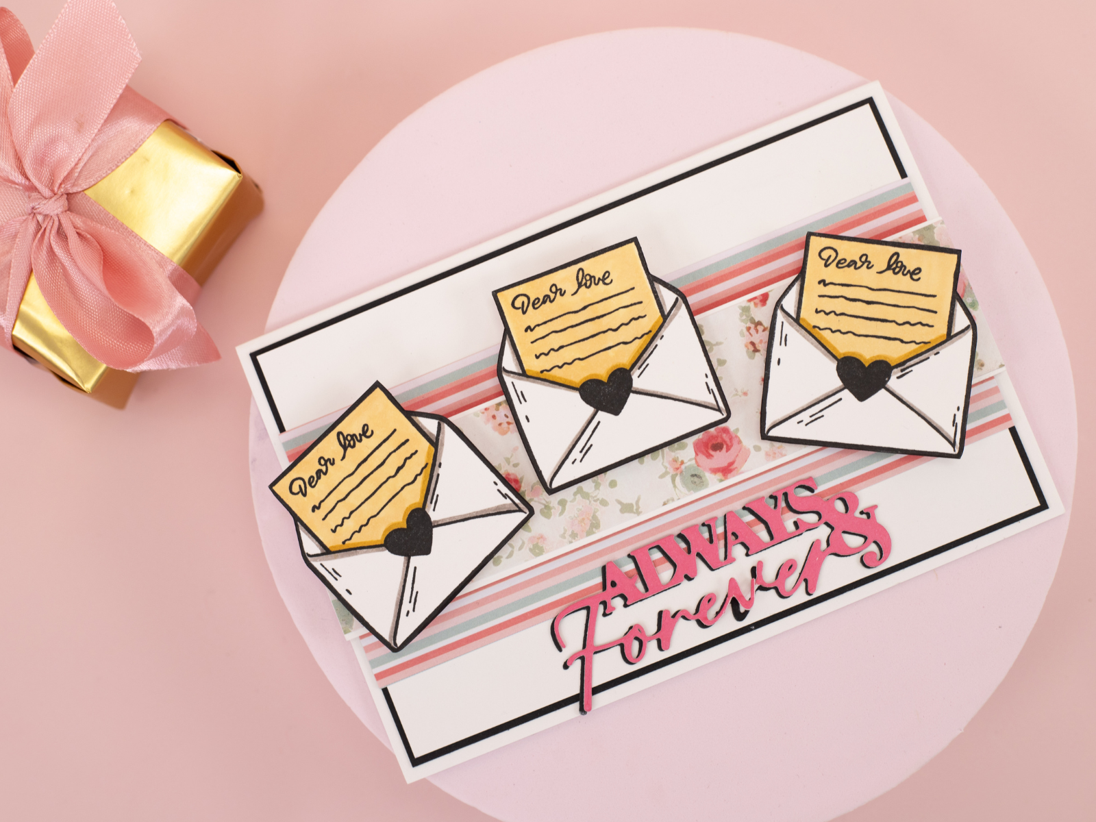 Crafter’s Companion Love is in the Air Clear Acrylic Stamps - Dear Love