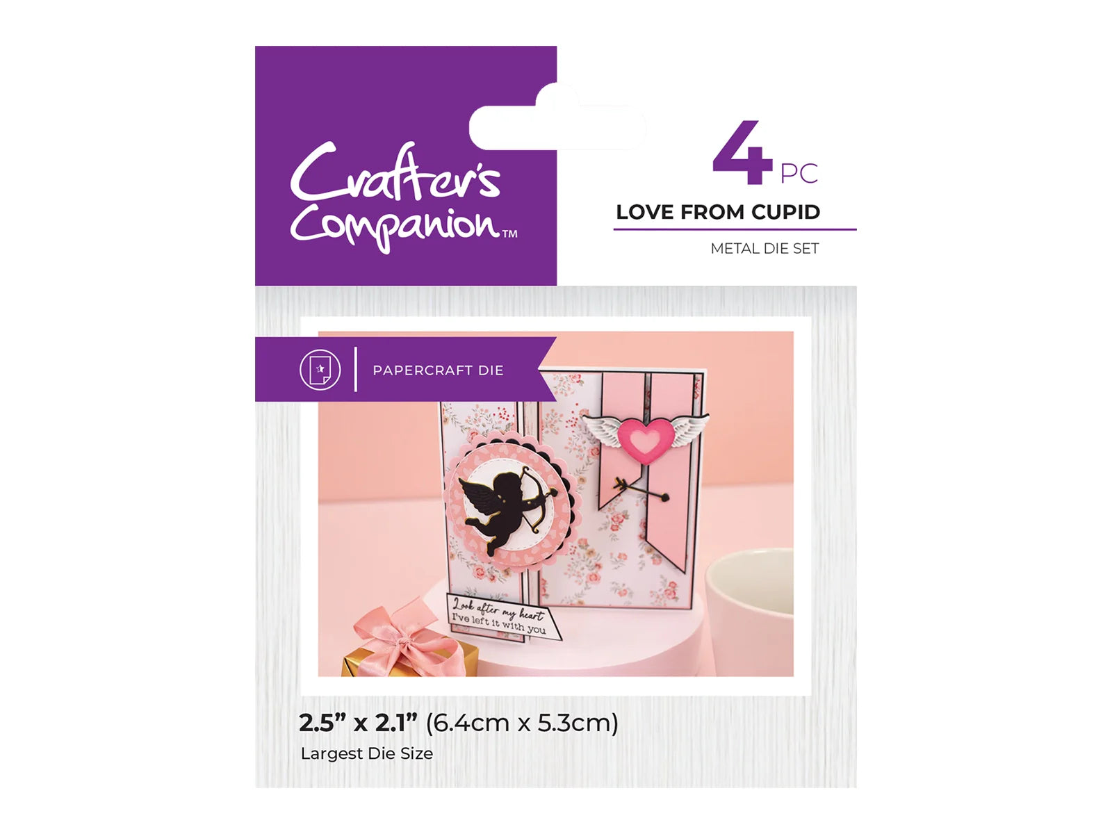 Crafter’s Companion Love is in the Air Metal Die - Love From Cupid