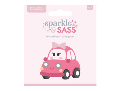 Crafters Companion Metal Die Set - Betty the Car