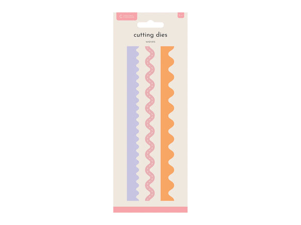 Crafters Companion Ric Rac Metal Die Edgeable - Waves