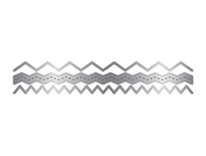 Crafters Companion Ric Rac Metal Die Edgeable - Zig Zag