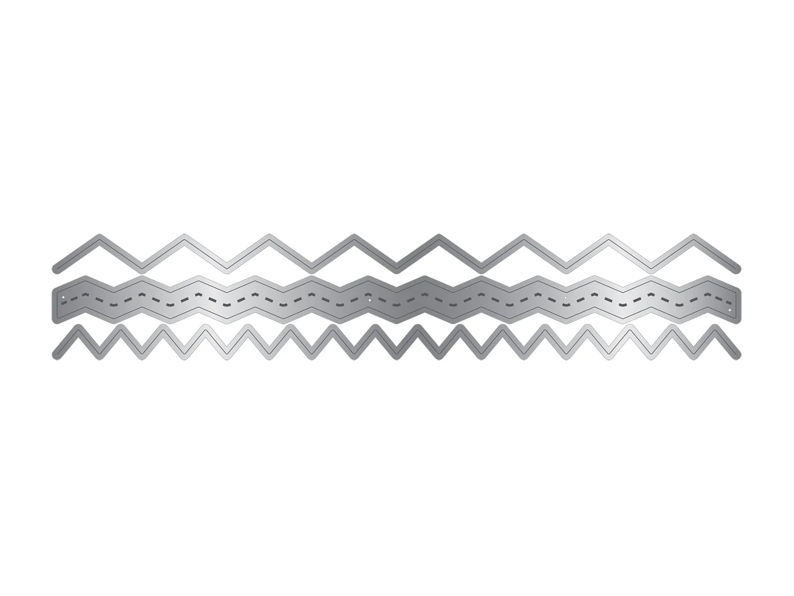Crafters Companion Ric Rac Metal Die Edgeable - Zig Zag