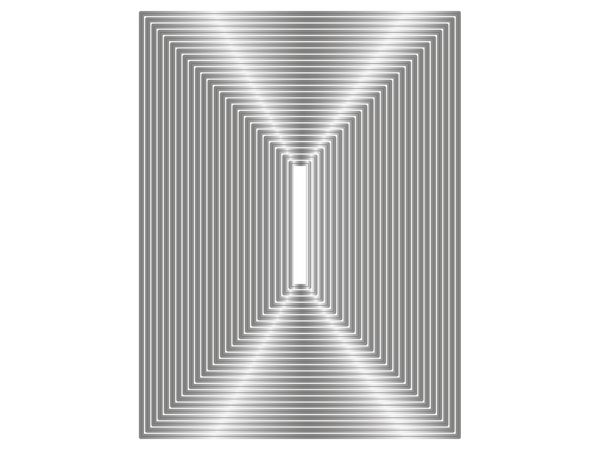 Crafter's Companion Metal Die - 8” Rectangle