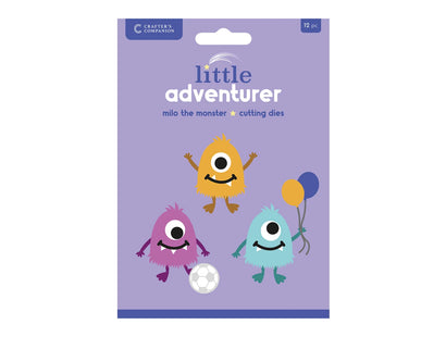 Crafters Companion Metal Die Set - Milo the Monster
