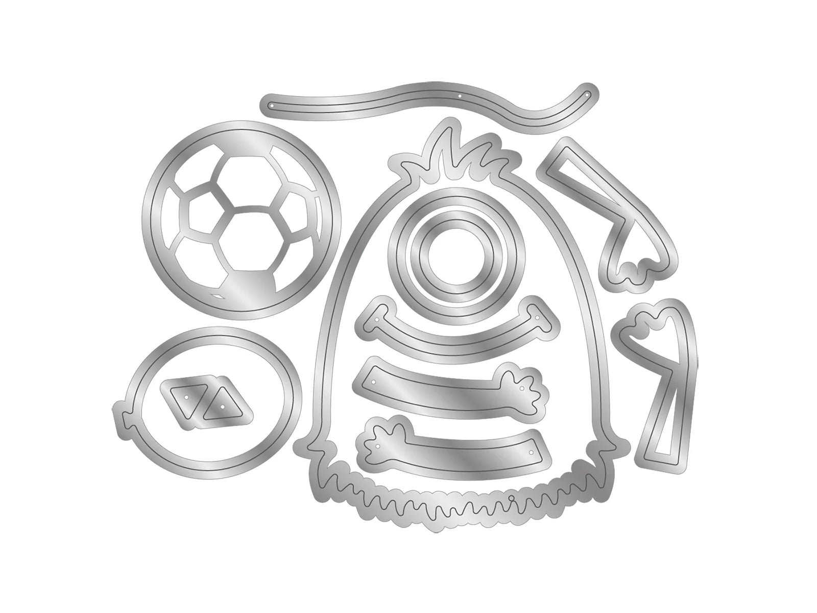 Crafters Companion Metal Die Set - Milo the Monster
