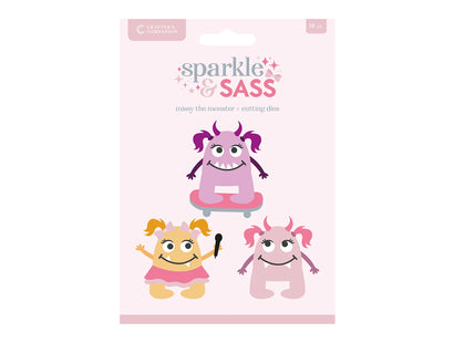 Crafters Companion Metal Die Set - Missy the Monster