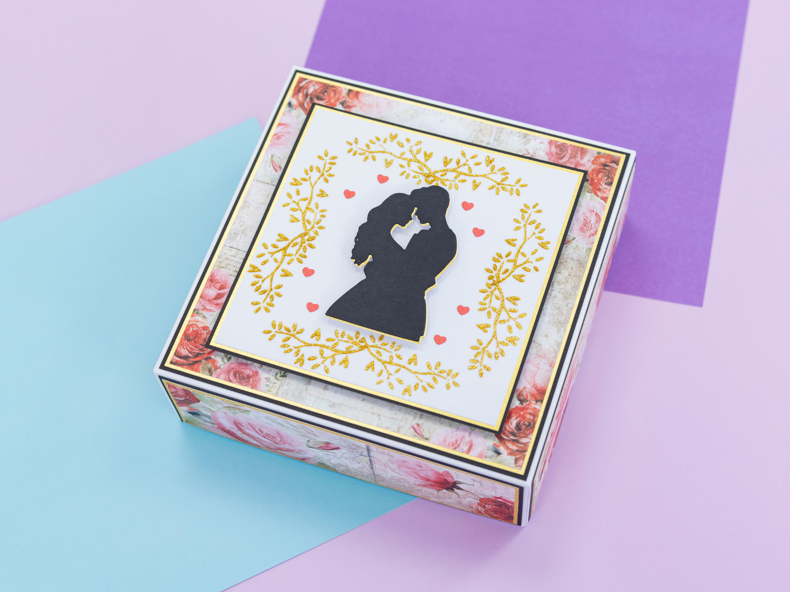 Crafters Companion Metal Die, Stamp & Stencil Set - Cherished Moments