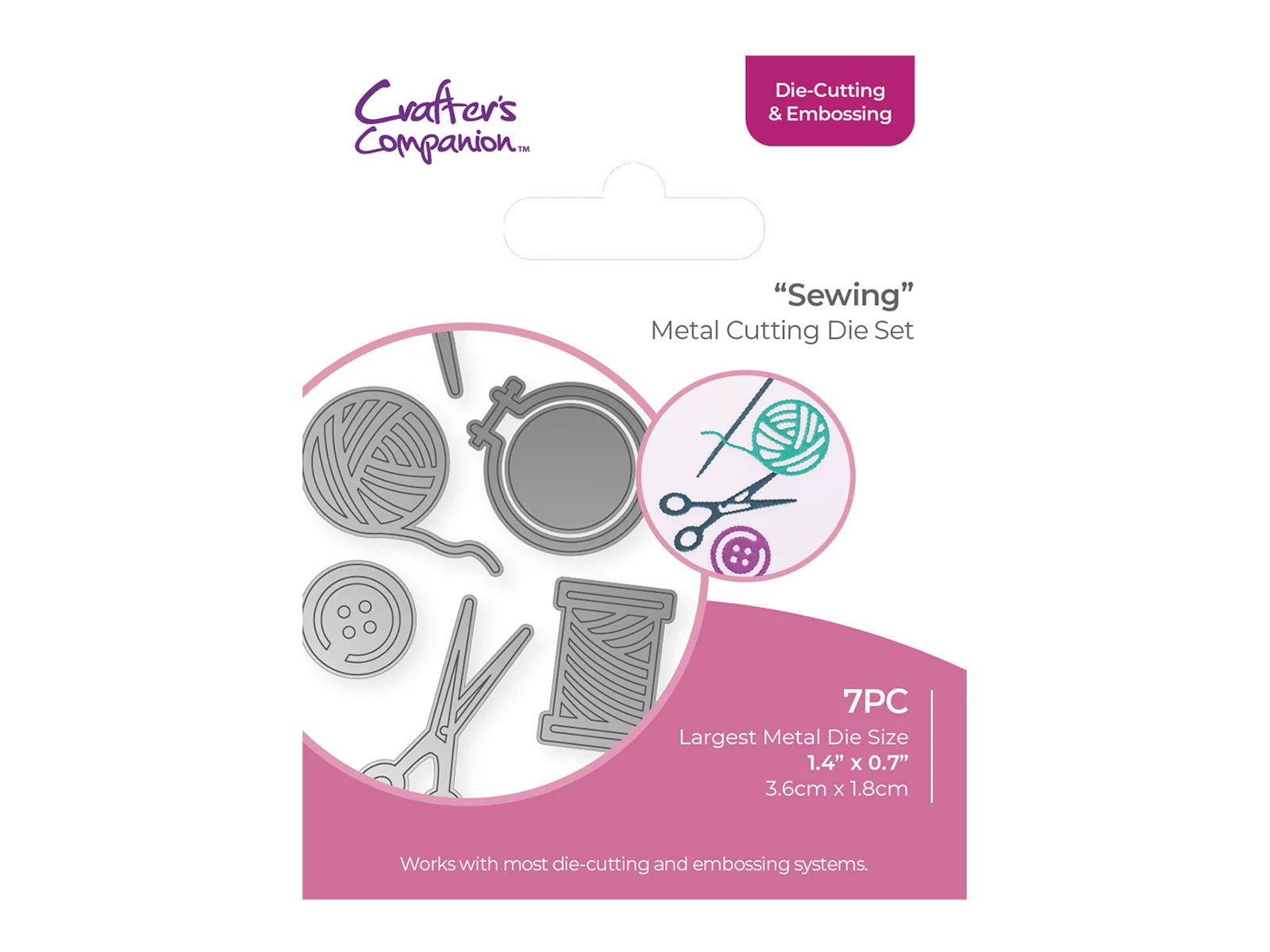 Crafters Companion - Die Cutting & Embossing - Sewing