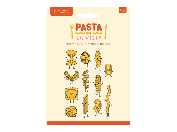 Crafter’s Companion Pasta La Vista Stamp & Die - Pasta Party