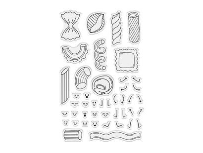 Crafter’s Companion Pasta La Vista Stamp & Die - Pasta Party