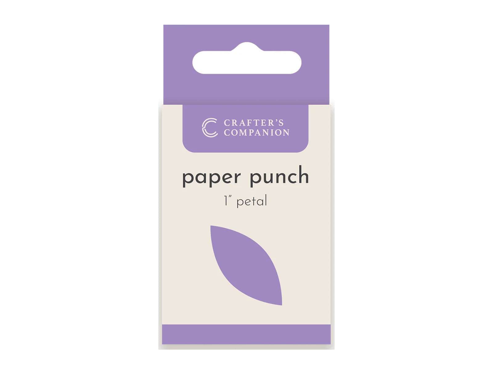Crafter’s Companion Paper Punch - Petal 1"
