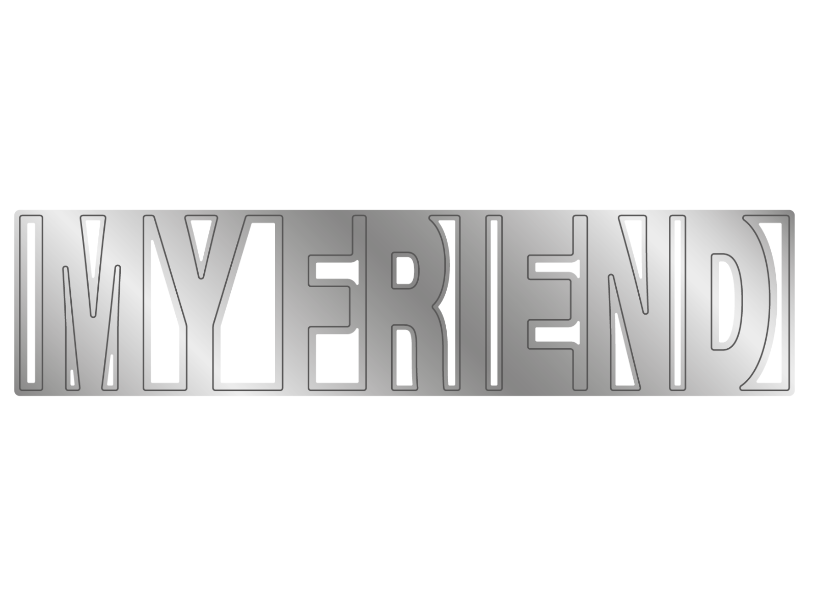 Crafters Companion - Stamp & Die Set - My Friend, You’re The Best