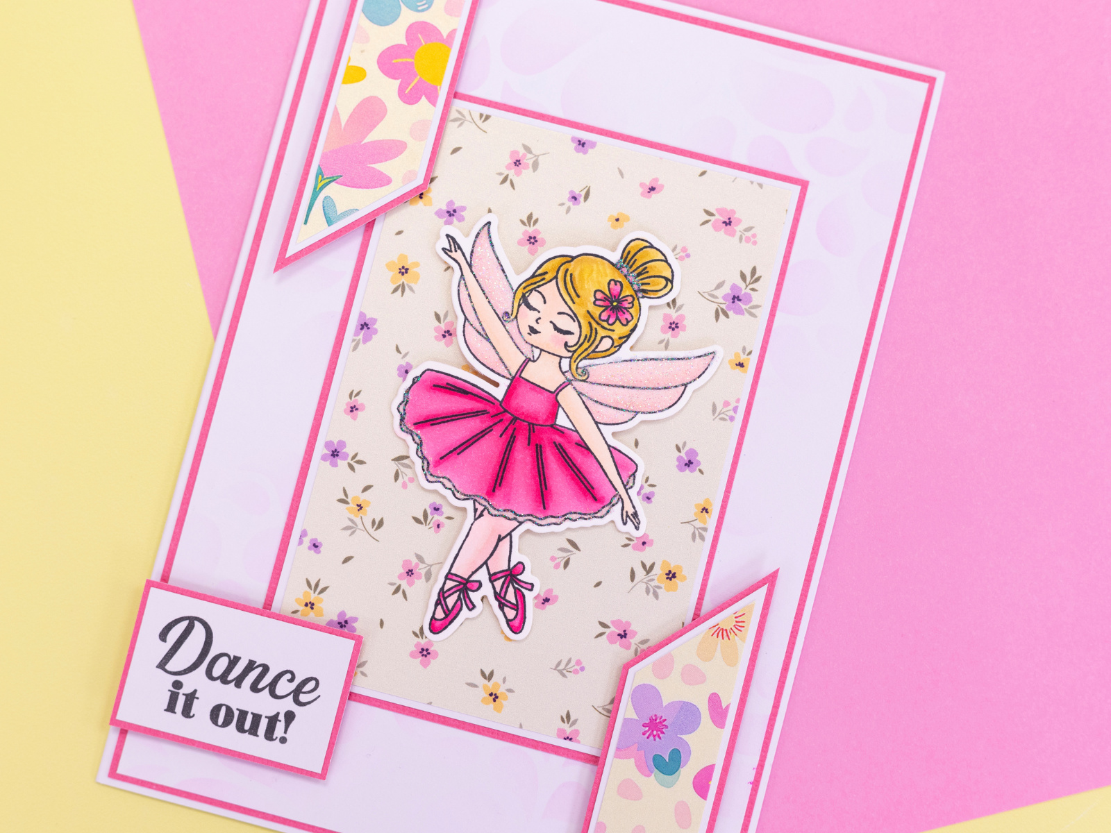 Crafters Companion Stamp & Die - Ballerina Fairy