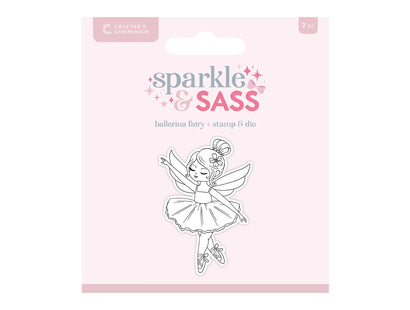 Crafters Companion Stamp & Die - Ballerina Fairy