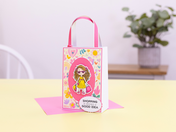 Crafters Companion Stamp & Die - Let’s go Shopping!