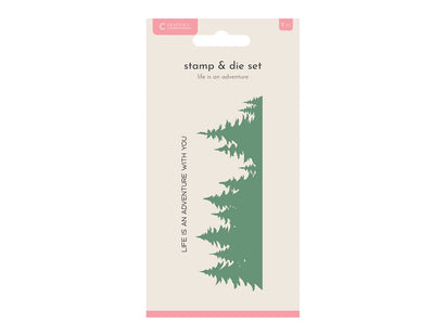 Crafters Companion Stamp and Die - Life is an Adventure
