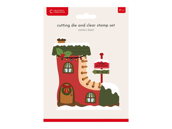 Crafter's Companion Stamp & Die - Santa's Boot