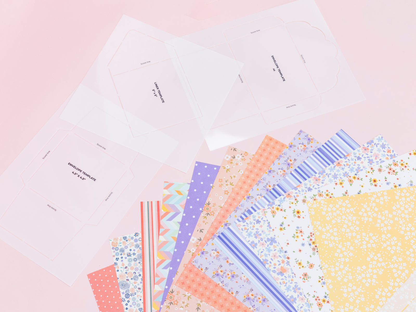 Crafters Companion Template and Paper Envelope Bumper Pack