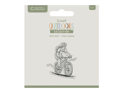 Crafters Companion The Great Outdoors Clear Acrylic Stamp Set - Wild Side
