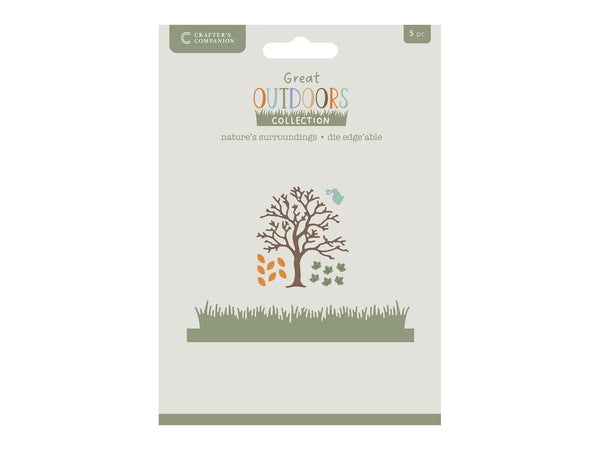 Crafters Companion The Great Outdoors Metal Die Edge'able - Natures Surroundings