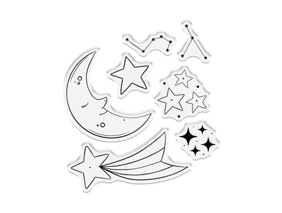 Crafter’s Companion Tiny Treasures Collection Stamp & Die - Shooting Star
