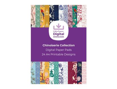 Chinoiserie Collection - Digital Paper Pad