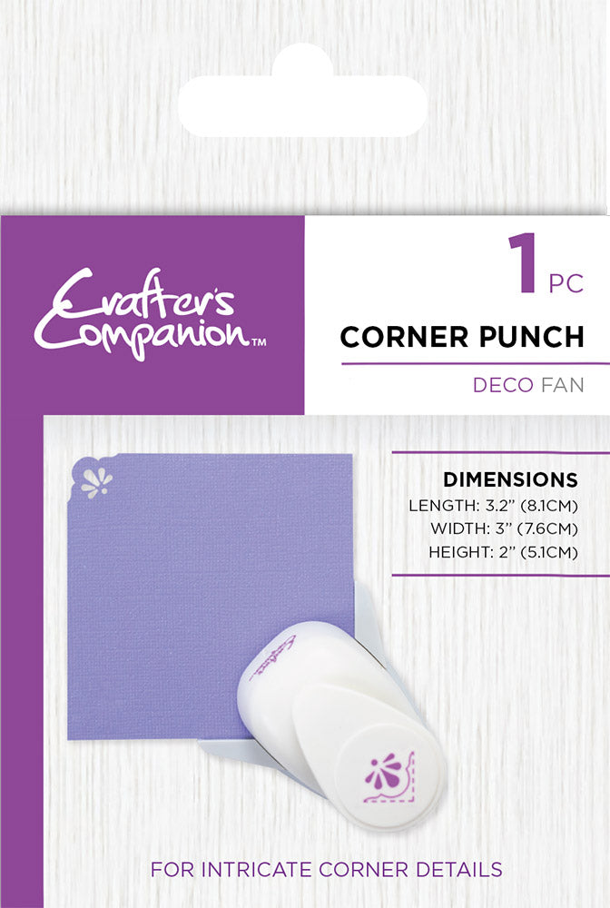 Crafter's Companion 7 Piece Corner Punch Collection