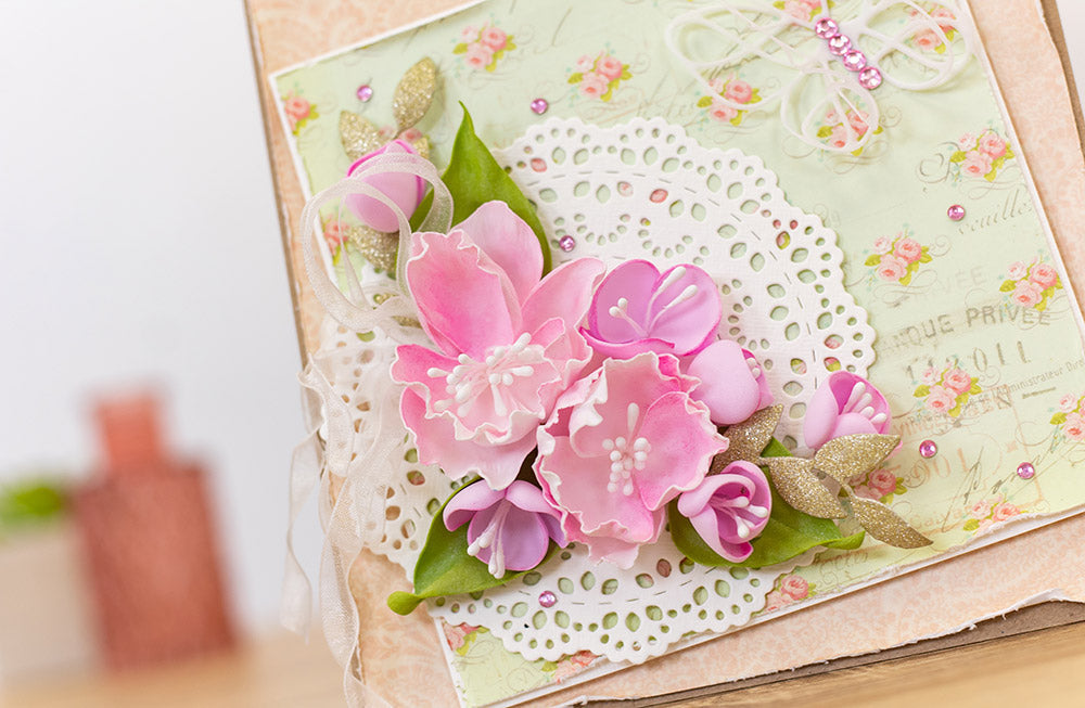 Crafter's Companion Flower Forming Foam - Foliage Greens (7PC)