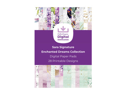 Sara Signature Enchanted Dreams Collection - Digital Paper Pad