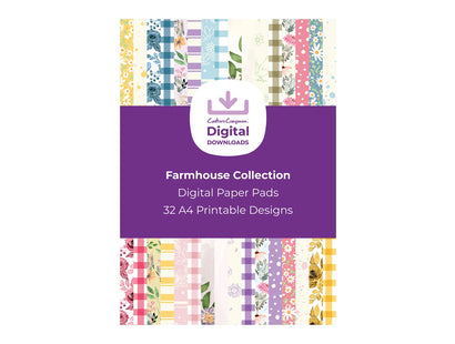 Farmhouse Collection - Digital Paper Pad