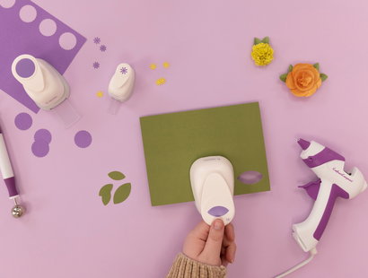 Crafter's Companion Paper Punch - Petal 1.5"