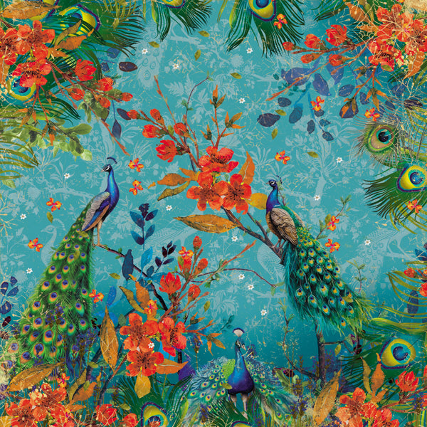Graceful Plumes Paper Pad 12x12
