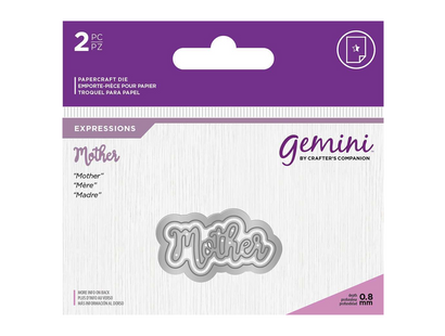 Gemini Expressions Metal Die - Mother