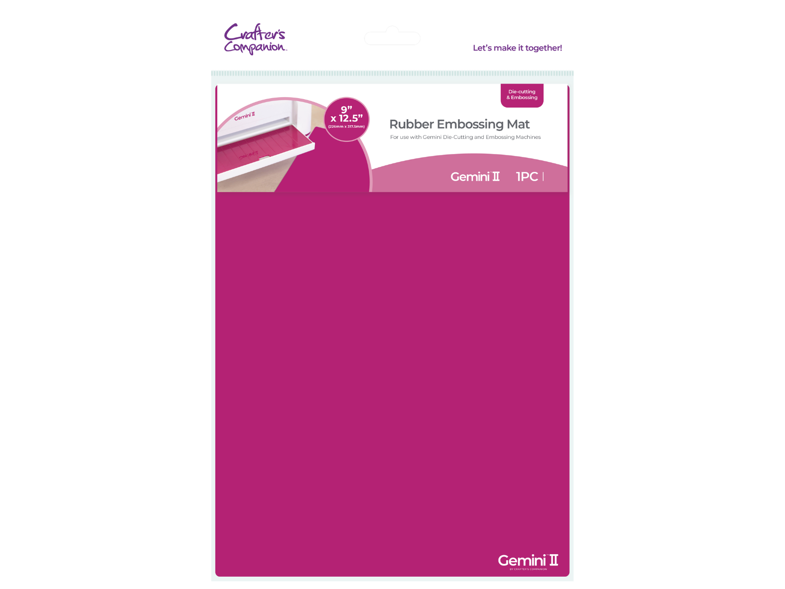 Gemini II Accessories - Rubber Embossing Mat