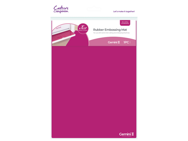Gemini II Accessories - Rubber Embossing Mat