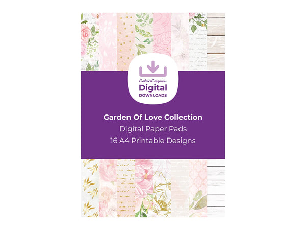 Garden of Love Collection - Digital Paper Pad