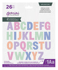 Gemini- Multi Craft Dies - Appliqué - Uppercase Alphabet