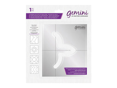 Gemini Border Quilting Pattern Guide - Decorative Petal