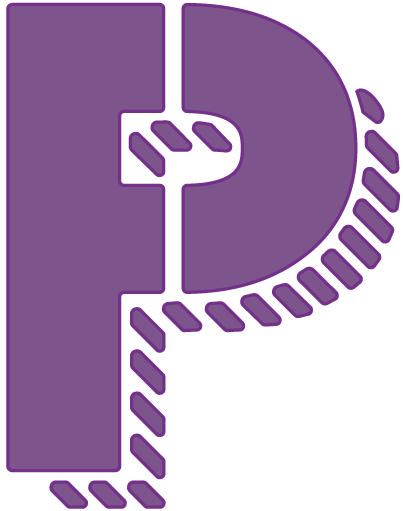 Gemini Expressions Die - Shadow Alphabet P