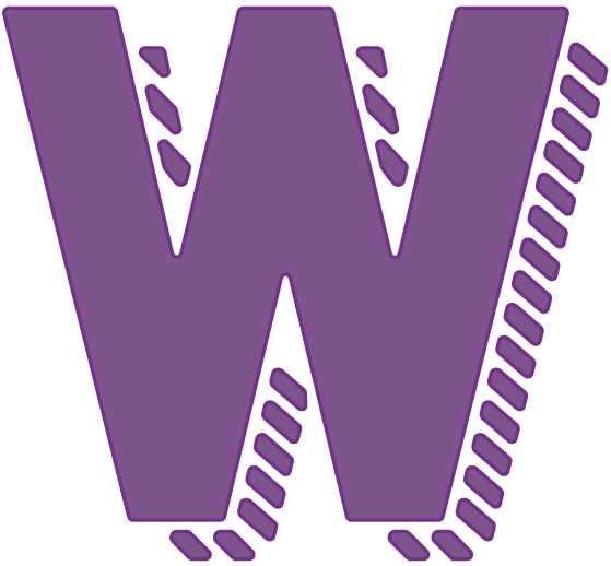 Gemini Expressions Die - Shadow Alphabet W