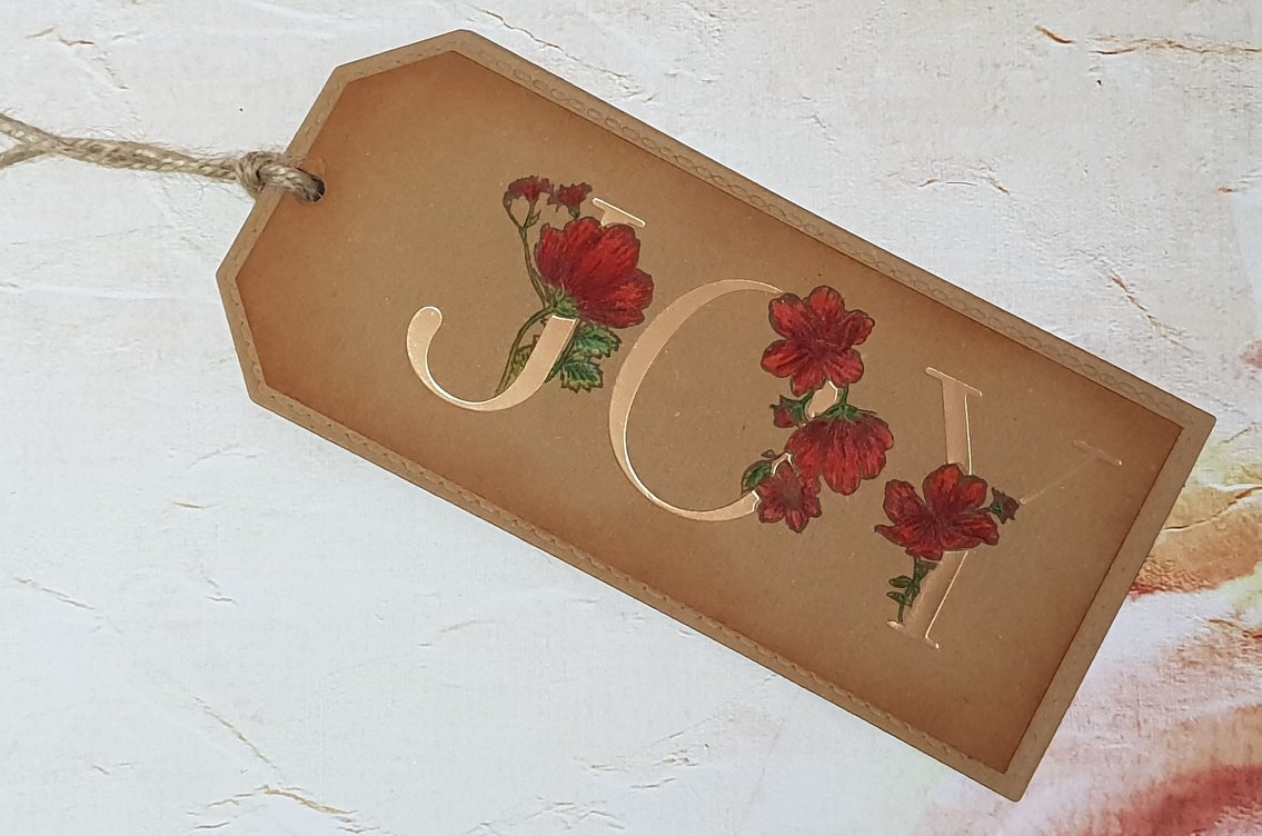 Gemini FOILPRESS Expressions Large Stamp and Die Set - Letter Y