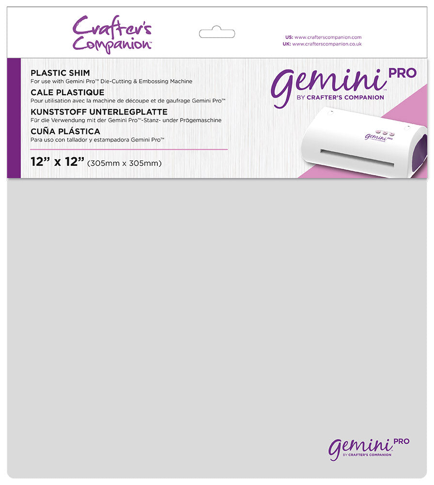 Gemini Pro Accessories - 12"x12" Plastic Shim