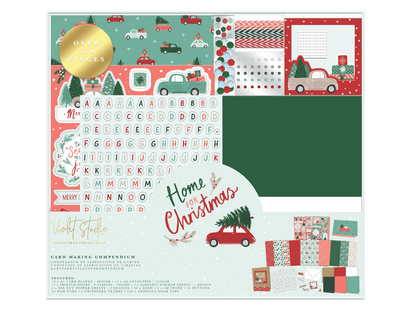 Violet Studios Card Making Compendium - Home for Christmas