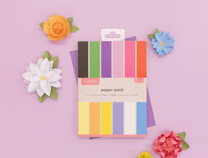 Crafter’s Companion 5”x7” Paper Pad - Punch Flower Paper